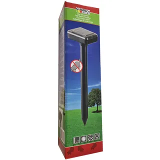 Solar Maulwurfschreck, der Maulwurfvertreiber mit Solartechnik und NiMH Akku höhe ca. 37cm
