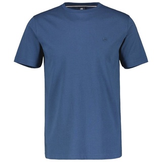 Lerros T-Shirt, Logoprägung an der Brust »LERROS storm blue,