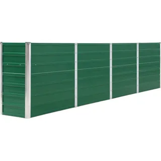 vidaXL Hochbeet 320 x 40 x 77 cm Grün