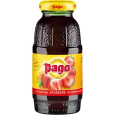 Pago Erdbeer 200ml Mehrweg - 24er Vorteilspack von Pago