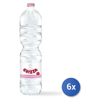 6x Multipack Natürliches Guizza Wasser 1,5 Lt
