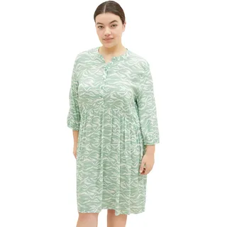 TOM TAILOR Damen Plussize Sommer-Kleid mit Muster