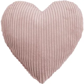 Magma Heimtex SHARA Herzkissen 43 x 0 cm Rose