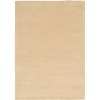 Pergamon Wolle Natur Teppich Gabbeh Maya Einfarbig , Textil , Rechteckig , 70x300 cm , Teppiche und Böden, Teppiche, Schafwollteppiche