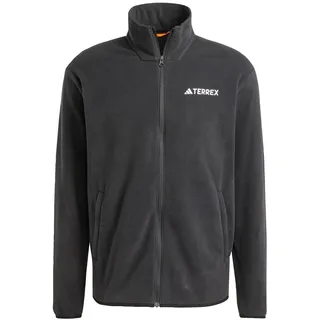 adidas Multi Essentials Fleece Mit Durchgehendem Reißverschluss - Black - S