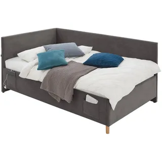 Meise Möbel Stylife Polsterliege Anthrazit - 90x200 cm