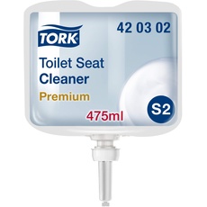 Tork Toilettensitzreiniger - 420302 - WC-Brillen Reiniger für zusätzliche Hygiene - für S2 Spender-Systeme - Premium-Qualität, 1 x 475 ml