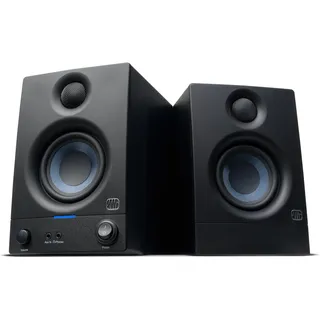 PRESONUS Eris 3.5 Gen 2, 3,5" Studiomonitore - Aktivlautsprecher für Multimedia, Gaming, hochwertige Studio-Musikproduktion, 50 W Leistung, Schwarz