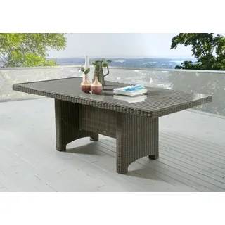 Destiny LUNA Gartentisch 200 x 100 x 75 cm grau