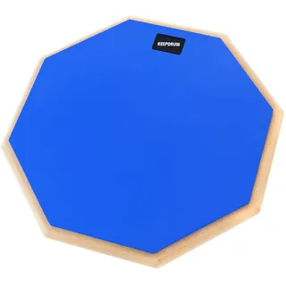 keepdrum DP-BL12 Drum Practice Pad Blau Übungspad 12 Zoll