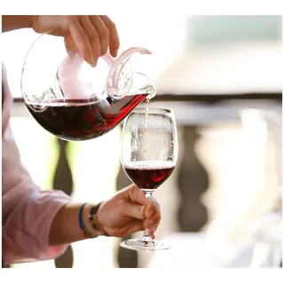 Riedel Vinum Rot- & Weißwein 8er Vorteilsset, 4 x Riesling Grand Cru/Zinfandel 7416/54, 4 x Cabernet Sauvignon/Merlot 5416/0-1 und 4 EKM Living Trinkhalme aus Edelstahl - Weiß