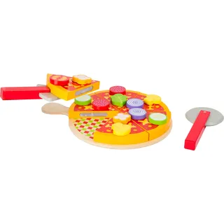 Small Foot Company Schneide Pizza-Set Holz mehrfarbig