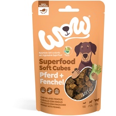 Bild Superfood Soft Cubes 150 Gramm Hundesnack Pferd mit Fenchel