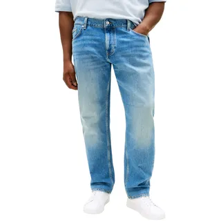 Tommy Hilfiger Big & Tall Tommy Hilfiger Herren, Jeans »BT-RGL MADISON STR BENNET BLUE-B« Große Größen Gr. 44 Länge 34, Bennet Blue, 34W/44L