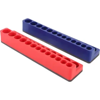 1/4 Zoll magnetischer Steckdosen-Organizer, metrischer und SAE-Halter, tragbares Tablett für die professionelle Reparatur zu Hause