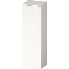 Duravit Qatego Halbhochschrank, Türanschlag links, 400x360x1320mm, QA1345L, Farbe: Weiß Hochglanz Dekor