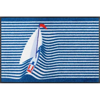 Wash+Dry Sailing Boat 50 x 75 cm Blau