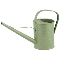 PLINT 1.5L Watering Can - Modern Style Watering Pot for Indoor and Outdoor House Plants - Coloured Galvanised Powder Coated Steel - Metal Design with Narrow Spout and High Handle - Summergreen