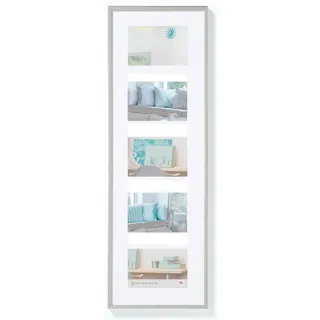 walther design Bilderrahmen New Lifestyle Silber 10x15 cm 2er Set