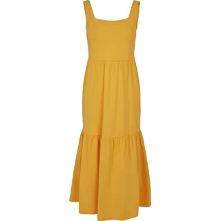 URBAN CLASSICS Midikleid Gelb/Orange 3XL