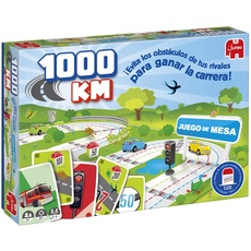 Jumbo - 1000 KM - Familien- und Kinderspiel - 5-99 Jahre - +2 Spieler - Kartenspiel - Spanisch