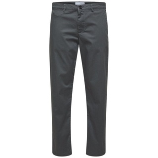 Selected HOMME Stoffhose »SLH196-STRAIGHT-NEW MILES FLEX PANT NOOS« SELECTED HOMME Dark Shadow - 34