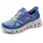 Damen Glide-Step Pro Sneaker, Slate Mesh Pink Trim, 36 EU