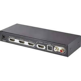 SpeaKa Professional SP-5441116 3 Port HDMI-Switch UHD 4K @ 60Hz