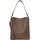 Umhängetasche Leder Beige