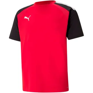 Puma Teampacer Jersey T-Shirt, Red Black white S