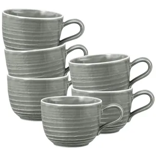 SELTMANN WEIDEN Kaffeetasse 0,26 l Grau 6 St.