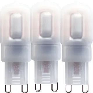 Shada LED-Leuchtmittel 0620135 2,5 W G9 warmweiß 3 St.