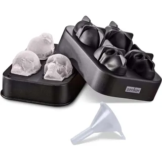 Zenker Eiswürfelformer Totenkopf 4er Set