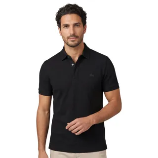 Lacoste Poloshirt Smart Paris Stretch Baumwolle Piqué Polo-Shirt - Schwarz