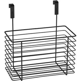 Wenko 69748800 Hänge-Organizer Metall, Schwarz