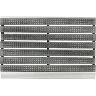 Astra ASTRA-Kollektion Fußmatte Super Brush Grau 40 cm x 60 cm