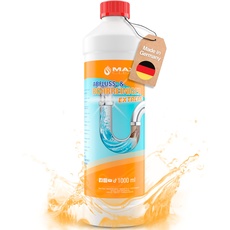 Maxxi Clean | Rohrreiniger, Abflussreiniger Abflussfrei EXTRA STARK | 1.000 ml mit bis zu 15 Anwendungen je Flasche | Beseitig effektiv Verstopfungen & Haare | Made in Germany