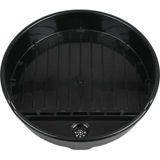 KS Tools Polyethylen-Fasstrichter mit Sieb 30 l Schwarz