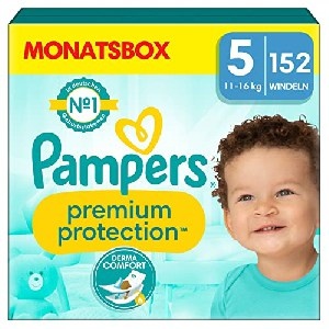 Pampers Premium Protection Gr.5 Einwegwindel, 11-16kg, 152 Stück um 31,93 € statt 52,73 €
