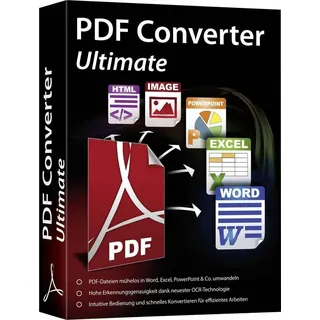 Markt + Technik Markt & Technik PDF Converter Ultimate Vollversion, 1 Lizenz Windows PDF-Software