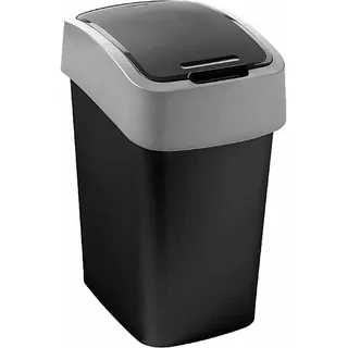 Curver Flip Bin 45L Abfallbehälter für Recycling - Grau
