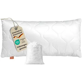 sleepling Kopfkissen 60x80 cm, Allergiker Kissen, Komfort 100