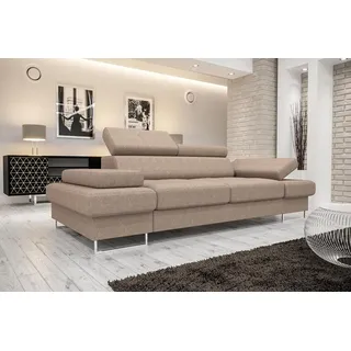 Design Sofa 3 Sitzer Multifunktion Couch Polster Schlafsofas Sofas Couchen Neu - Schwarz
