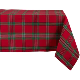 DII Tischdecke kariert 60 x 84 cm Rot und Grün