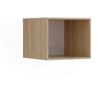 Vicco Elmo Schrankaufsatz 50 x 40 cm Braun