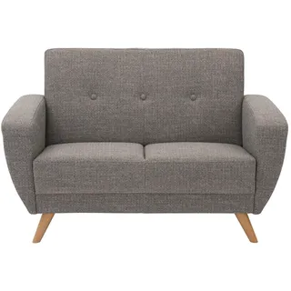 Max Winzer Einzelsofa Jerry , grau , Maße (cm): B: 136 H: 85