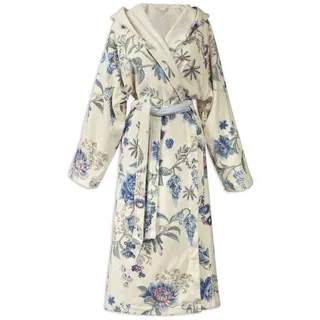 Pip Studio Bademantel Secret Garden Weiß/Blau XL