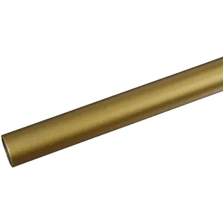 Gardinenstange LIEDECO "Power" Gr. 4, braun (vermessingt), L:240cm Ø:20mm, Metall, Gardinenstangen, Gardinenstange