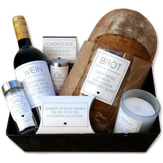 younikat Aufkleber zum Einzug I 7 Stück I Etiketten für Brot Salz Wein Einzugsgeschenk Einweihung I Motiv Leinen I Einweihungsgeschenk-Idee I Geschenk zum Umzug I dv1536