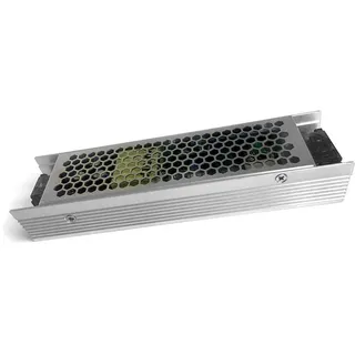 V-TAC Netzteil aus Metall 120 W 24 V 5 A mit 1 Ausgang IP20, Silber/Schwarz, Silber/Schwarz